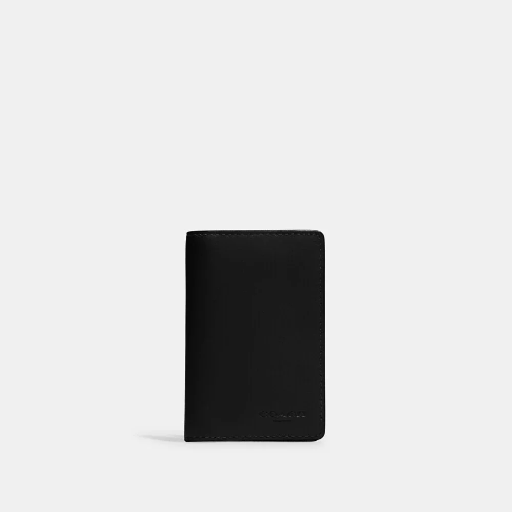 Coach black leather  Id Wallet